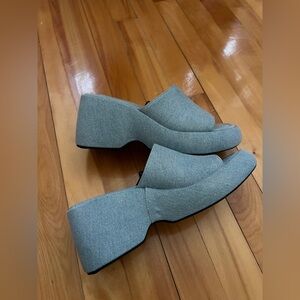 NWOT Zara Jean Platforms